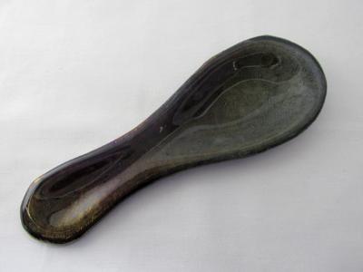 SR12168 - Deep Royal Purple Irid. Small Spoon Rest