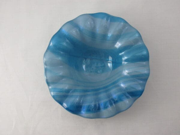 Cascadia Blue Sunburst Bowl - Image 2