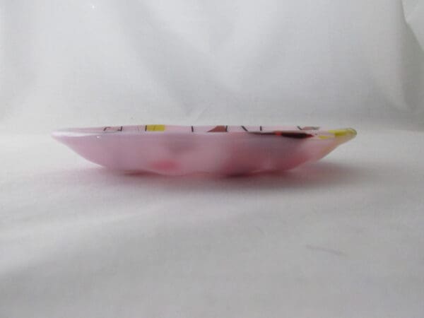 Pink with Autumn Collage & Black Streamer Soap Dish - Image 2