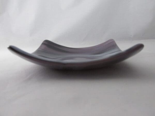 Dusty Lilac, Black & White Streaky Sushi Plate - Image 3