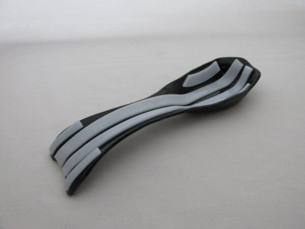 Black & White Abstract Large Spoon Rest - Image 2