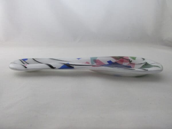 White with Spring Collage Small Spoon Rest - Image 3