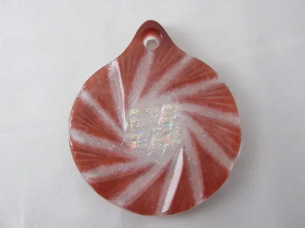 Sunset Coral, Round Ornament