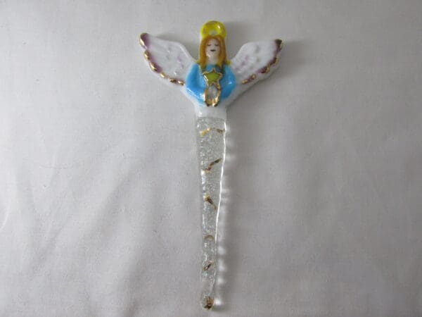 Angel Christmas Tree Icicle Ornament - Image 2