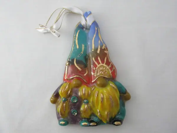 Sunrises Gnome Couple Christmas Tree Ornament - Image 2