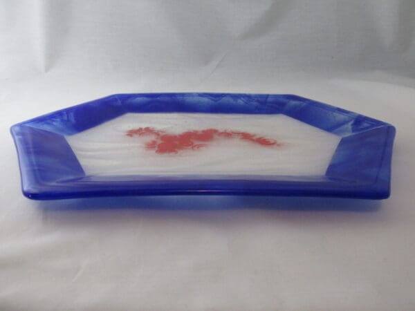 Red, White and Blue Octagonal Tray - Image 4