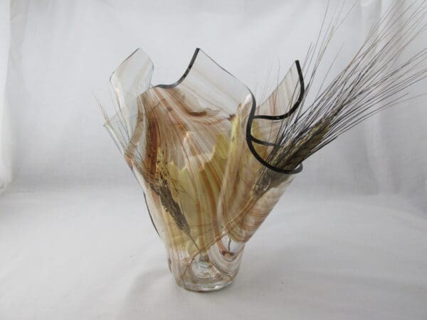 Cinnamon Baroque Centerpiece Vase - Image 3