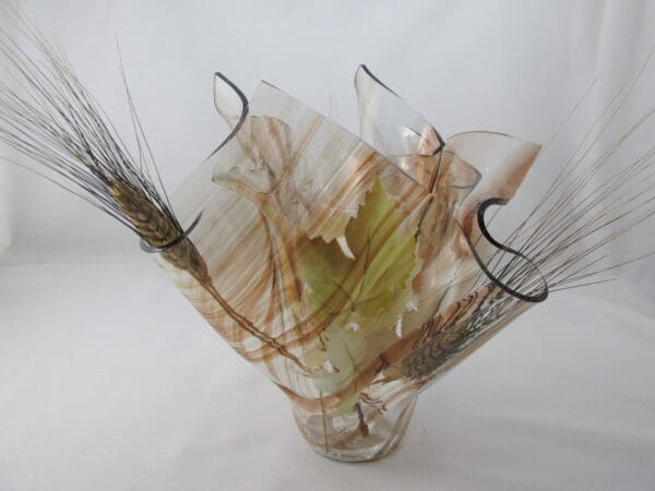 Cinnamon Baroque Centerpiece Vase - Image 2