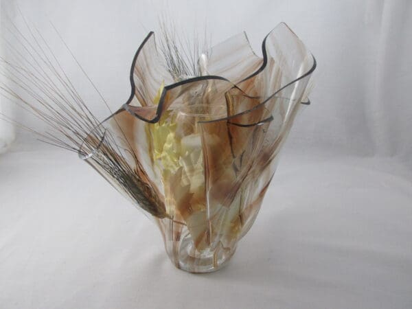 Cinnamon Baroque Centerpiece Vase - Image 5