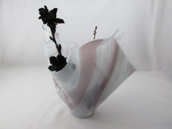 Pale Purple Baroque Centerpiece Vase - Image 2