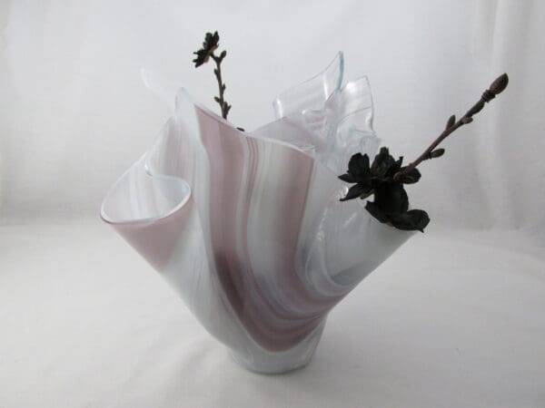 Pale Purple Baroque Centerpiece Vase - Image 5