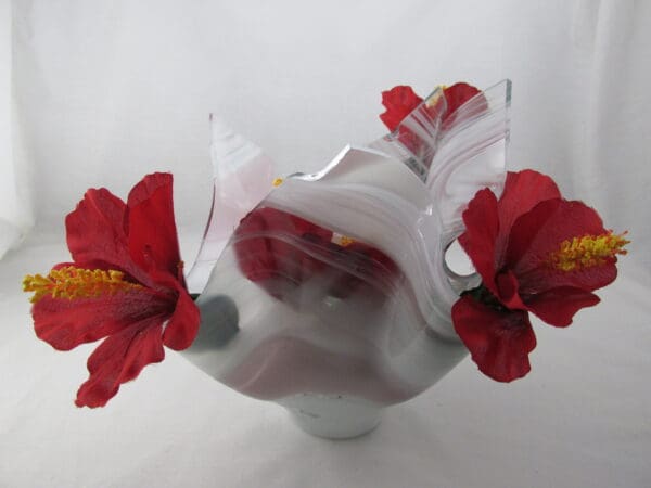 Pale Purple Baroque Centerpiece Vase - Image 3