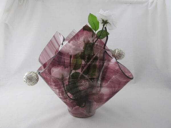 Amethyst Centerpiece Vase - Image 2