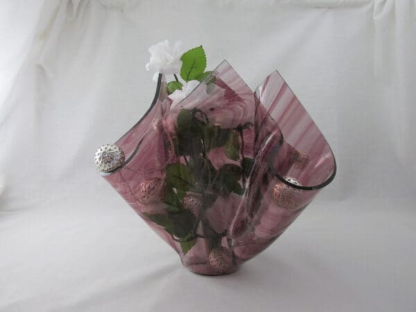 Amethyst Centerpiece Vase - Image 6