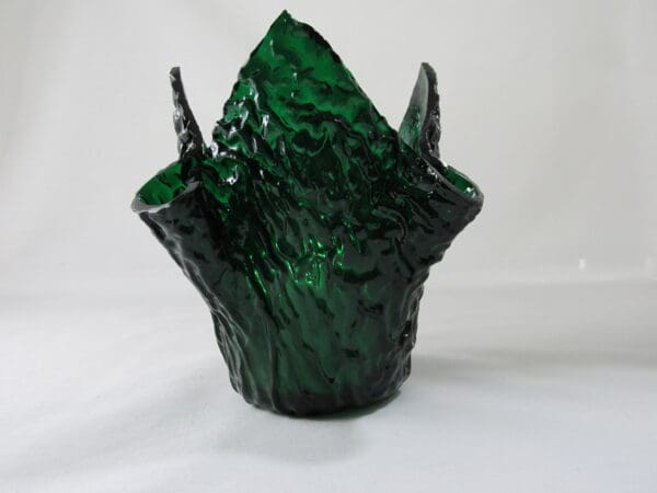 Emeral Green Granite Tall Votive Holder - Image 3