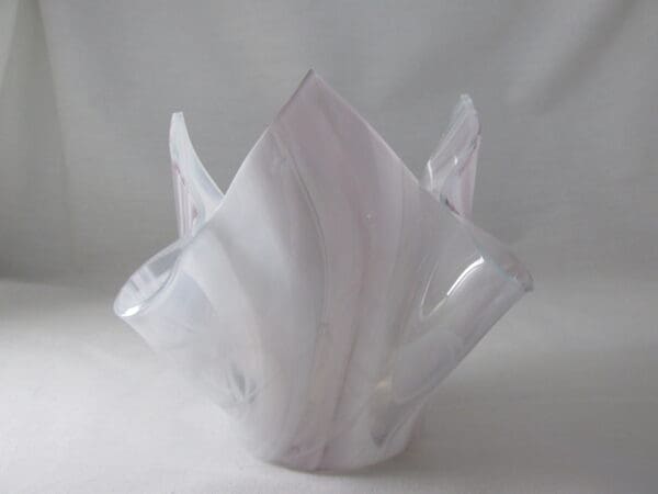 Pale Purple Baroque Lotus Votive Holder - Image 2