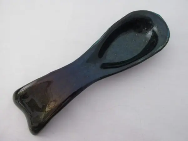 Deep Royal Purple, Iridized Large Spoon Rest