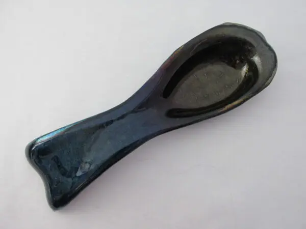 Deep Royal Purple, Iridized Large Spoon Rest