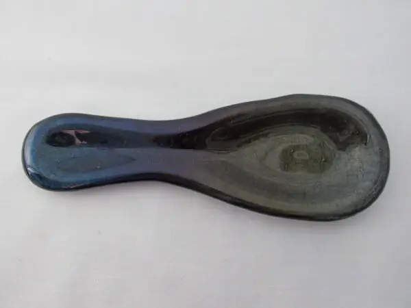 Deep Royal Purple Irid. Small Spoon Rest - Image 2