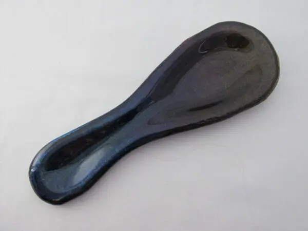 Deep Royal Purple Irid. Small Spoon Rest