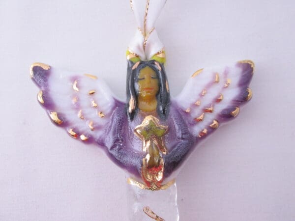 Angel Ornament, Violet