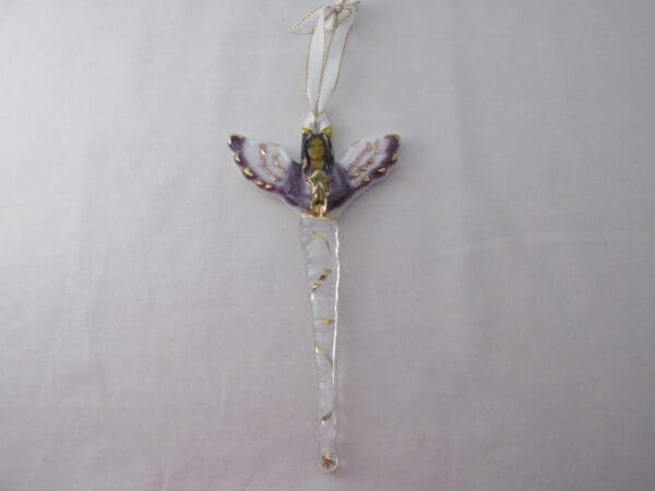 Angel Ornament, Violet - Image 2