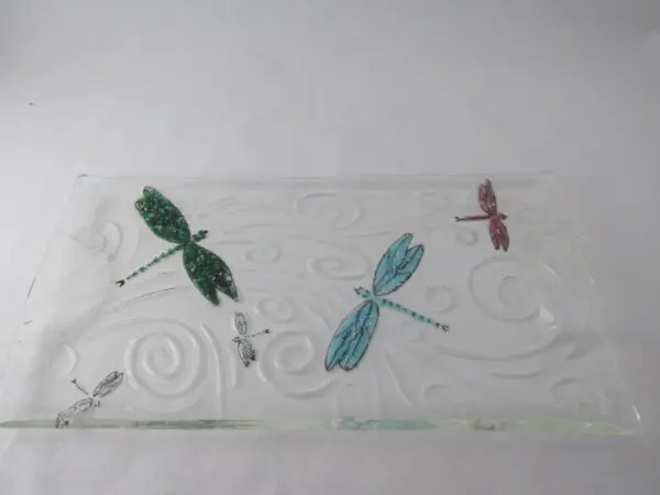 Dragonfly Tray, Hand Painted - Image 4