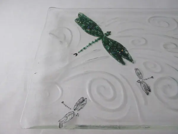 Dragonfly Tray, Hand Painted - Image 2