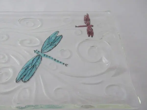 Dragonfly Tray, Hand Painted - Image 3