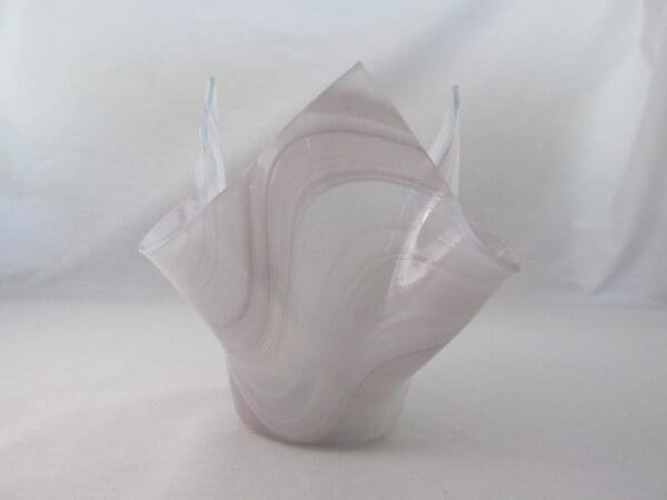 Pale Purple Baroque Tall Votive Holder