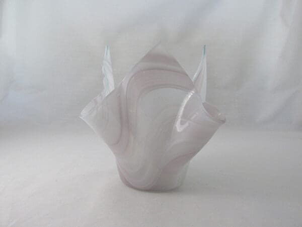 Pale Purple Baroque Tall Votive Holder - Image 2