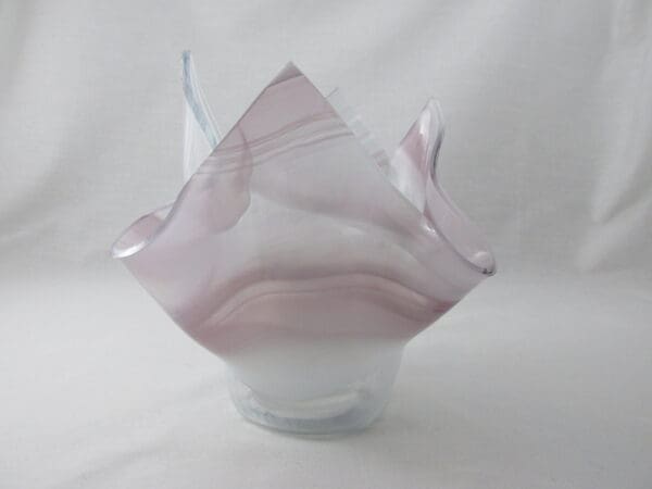 Pale Purple Baroque Tall Votive Holder