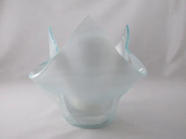 White Baroque Lotus Votive Holder - Image 4