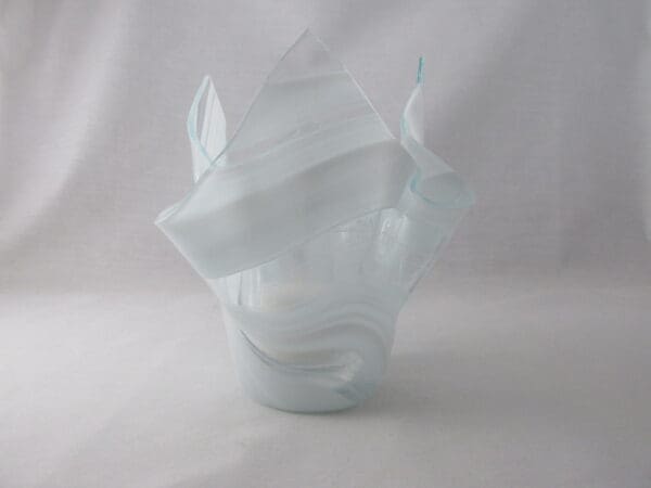 White Baroque Tall Votive Holder - Image 2