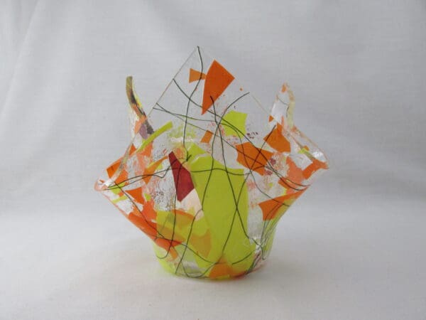 Autumn Fling Lotus Votive Holder - Image 2