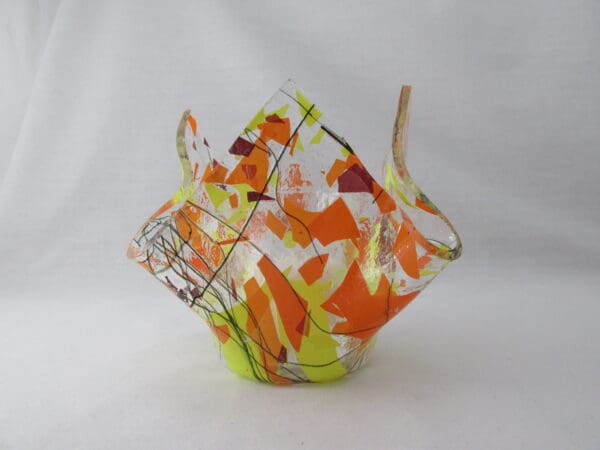 Autumn Fling Lotus Votive Holder - Image 4