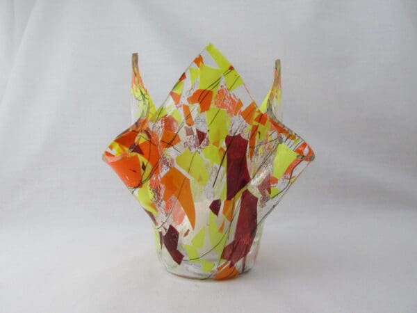 Autumn Fling Tall Votive Holder - Image 3