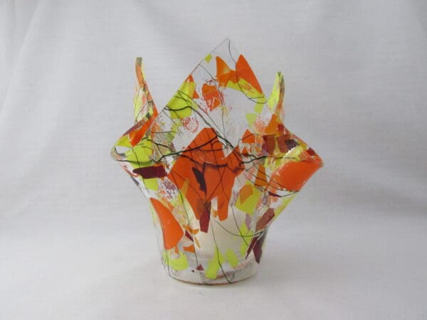 Autumn Fling Tall Votive Holder - Image 2