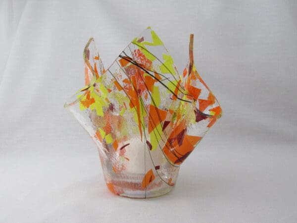 Autumn Fling Tall Votive Holder - Image 2