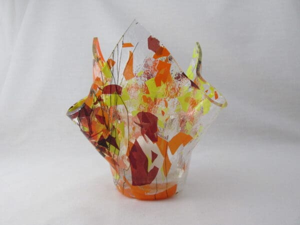 Autumn Fling Tall Votive Holder - Image 4