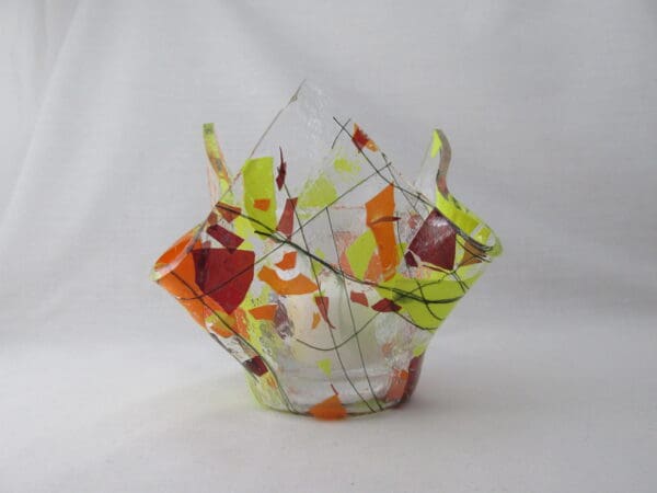 Autumn Fling Lotus Votive Holder - Image 3