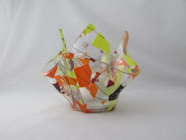 Autumn Fling Lotus Votive Holder - Image 4