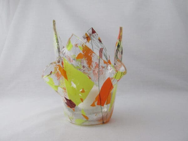 Autumn Fling Tall Votive Holder - Image 4