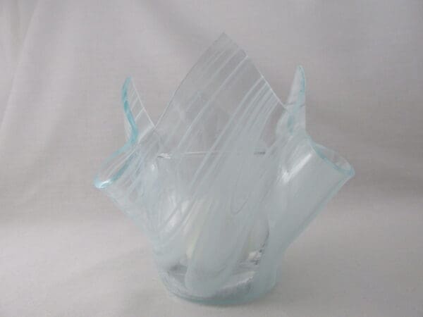 White Baroque Lotus Votive Holder - Image 3