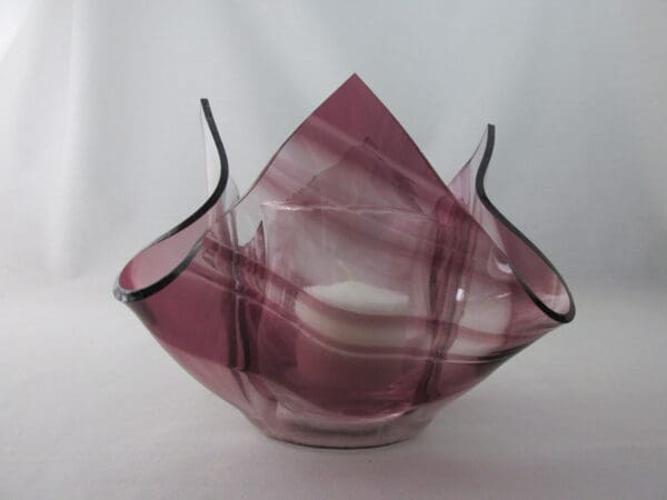 Amethyst Baroque Lotus Votive Holder - Image 3