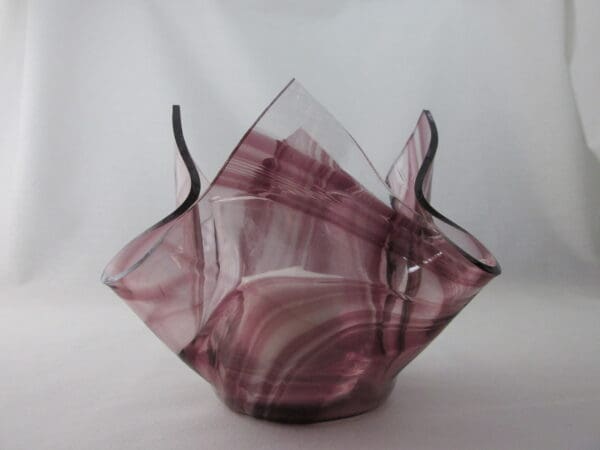 Amethyst Baroque Lotus Votive Holder