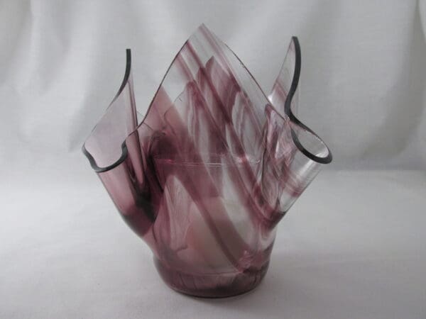 Amethyst Baroque Tall Votive Holder - Image 2