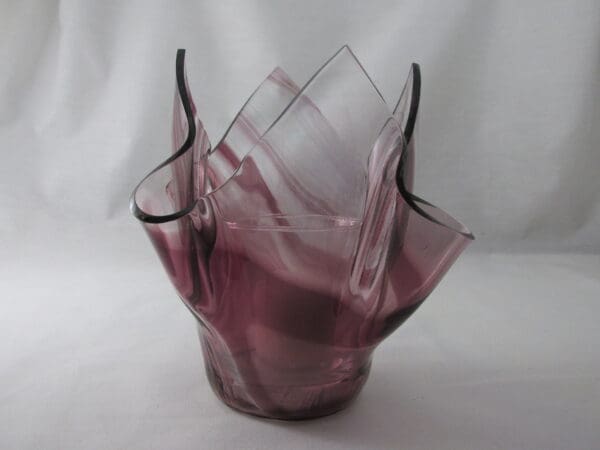 Amethyst Baroque Tall Votive Holder - Image 4