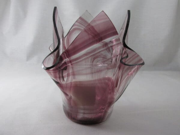 Amethyst Baroque Tall Votive Holder - Image 3