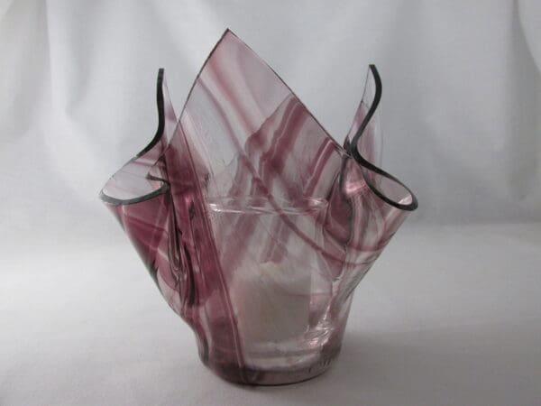 Amethyst Baroque Tall Votive Holder - Image 2